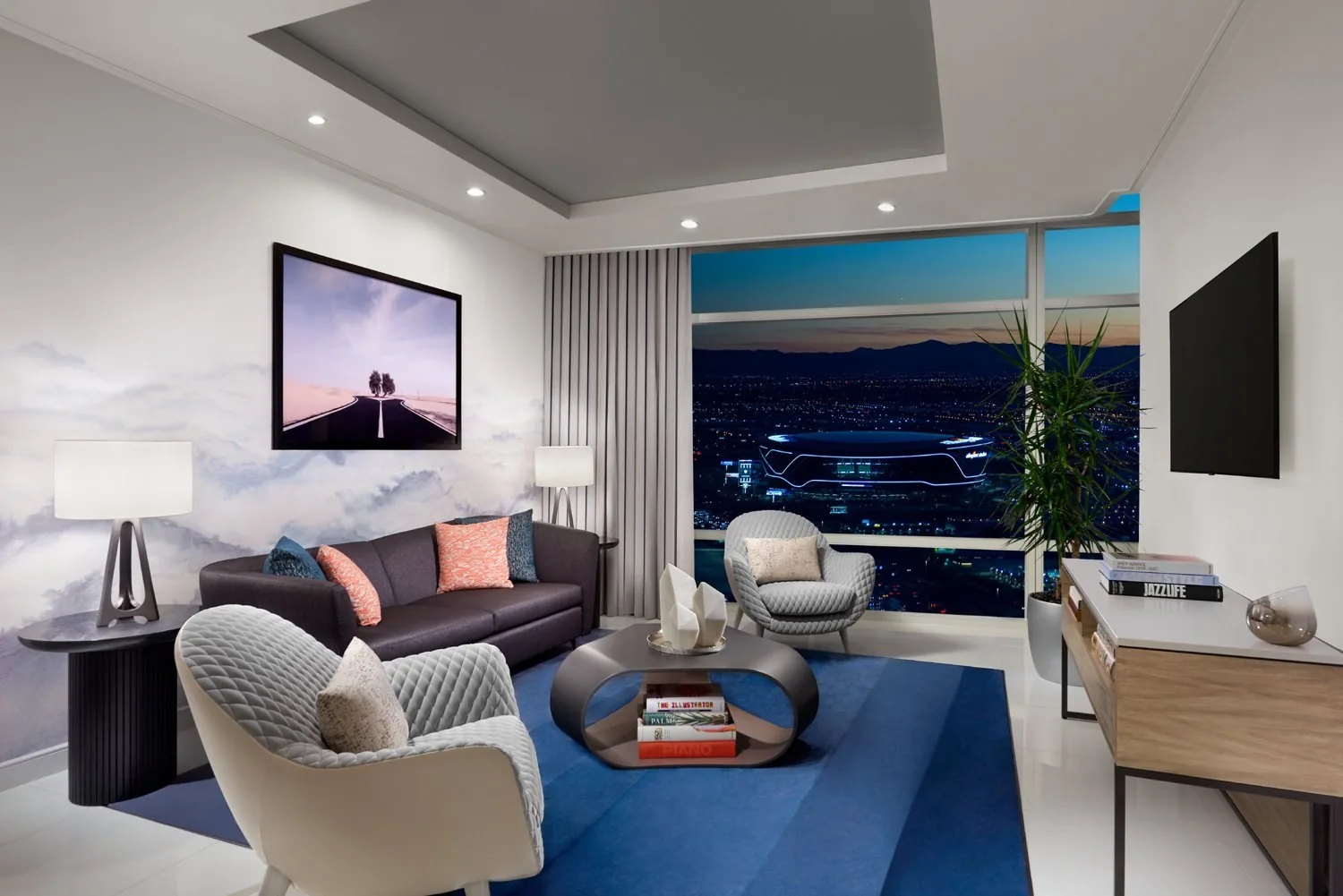 Corner Suite at ARIA Resort & Casino - Las Vegas - 1,030 sq ft interior