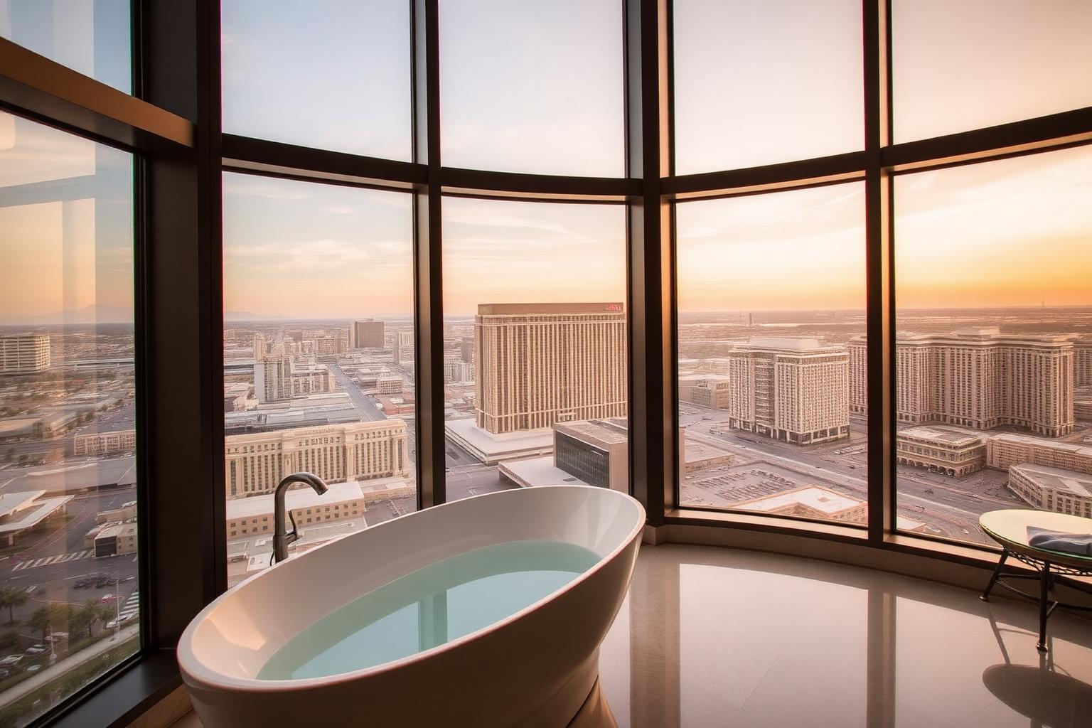Tower Suite at ARIA Resort & Casino — Las Vegas — 750+ sq ft interior