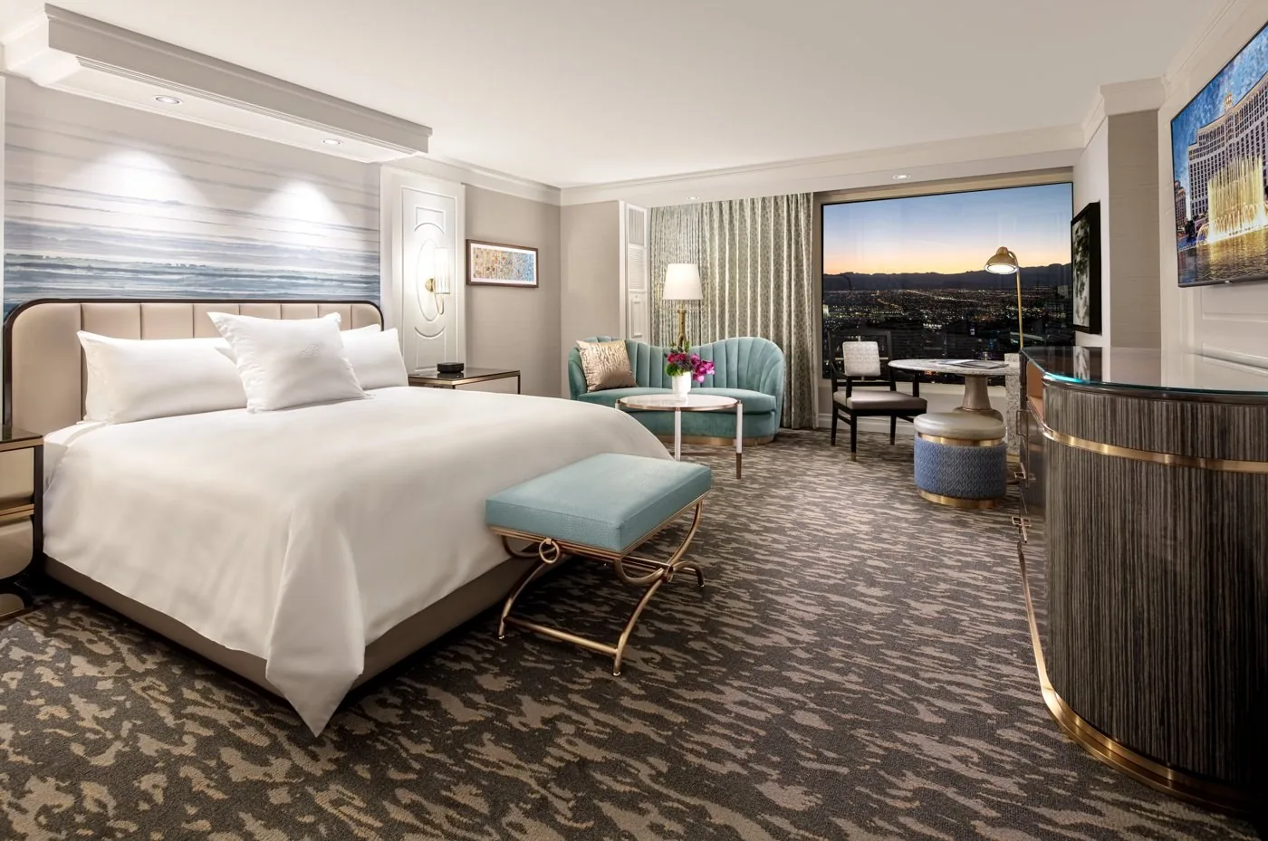 Bellagio Tower Suite at Bellagio - Las Vegas - 858 sq ft interior