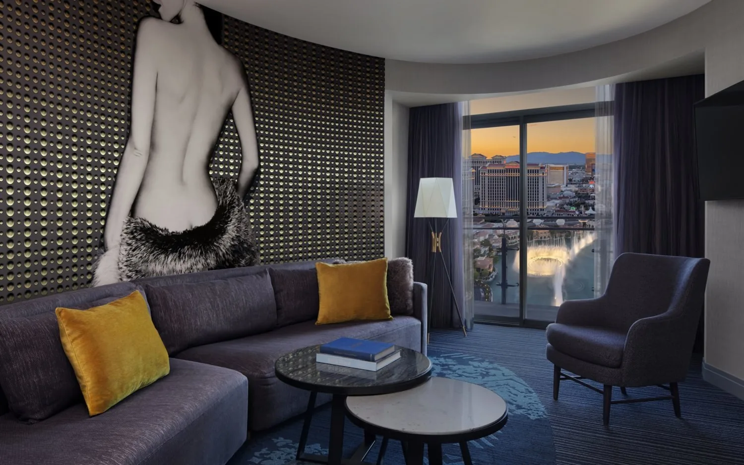 Terrace One-Bedroom at The Cosmopolitan - Las Vegas - 900 sq ft interior