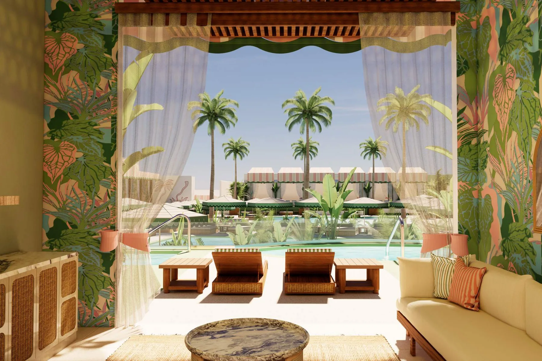 Palm Tree Beach Club — Las Vegas day club