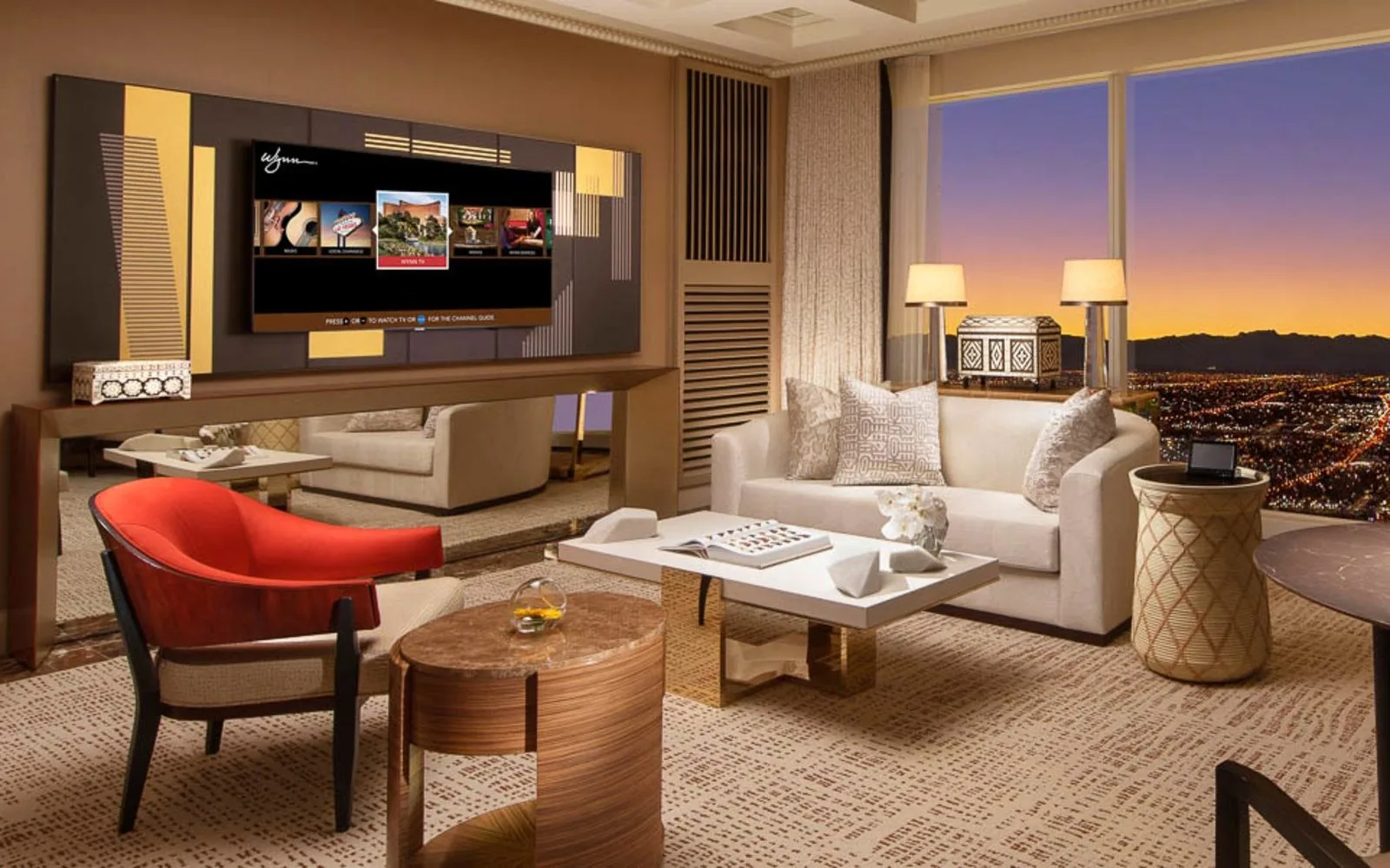 Wynn Tower Suite at Wynn & Encore - Las Vegas - 640 sq ft interior